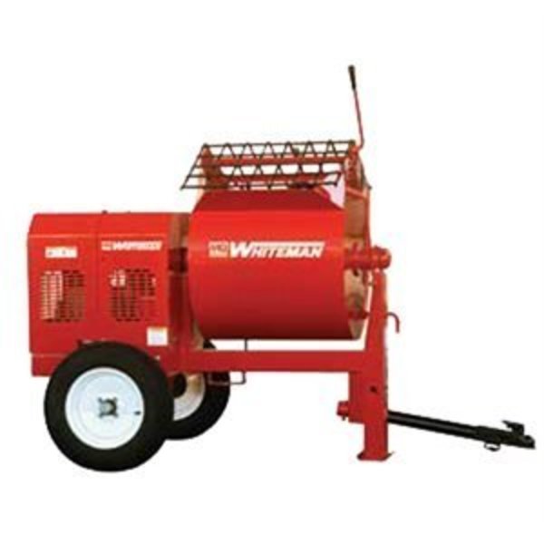 Bon Tool Mortar Mixer Steel-Drum 6.3 Cubic Feet , Towable Honda 4.8Hp Engine Whiteman 35-192